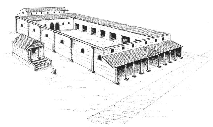 A reconstruction sketch of the first London Forum