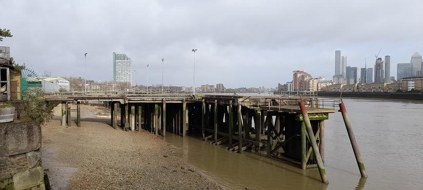 Decorative image of foreshore