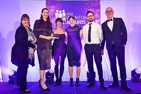 The training team at the ConstructionNews awards