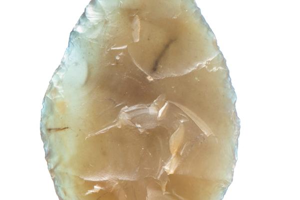 Neolithic leaf shaped arrowhead