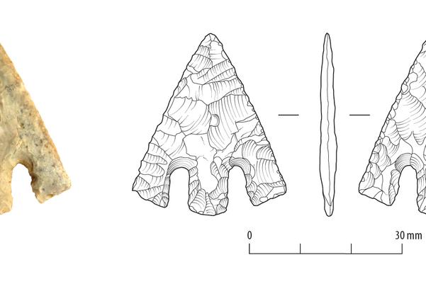 early bronze age arrowhead